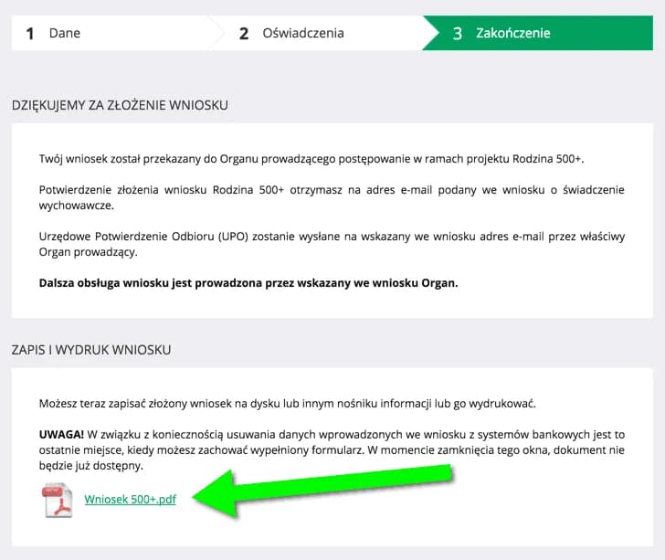 Jak złożyć 500 plus przez bank - krok po kroku bez problemów